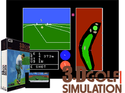 3D Golf Simulation - High-speed
